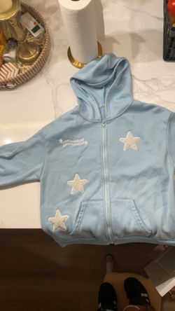 Blue star sweater