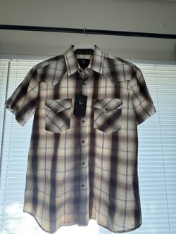 Vaquero Signature Plaid Western Short Sleeve Shirt