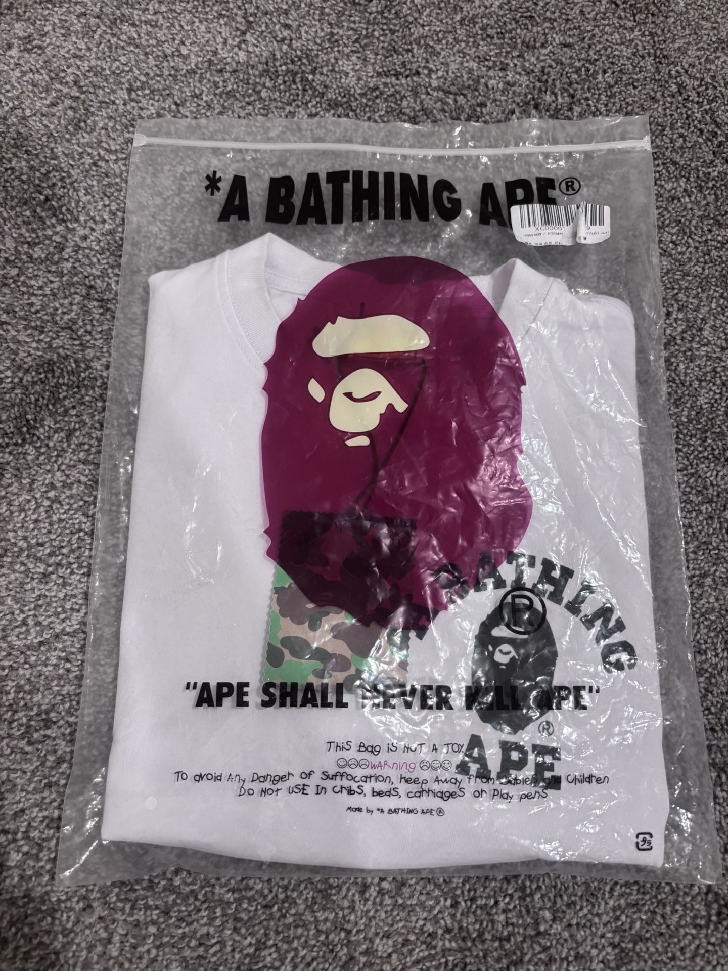 Bape Tshirt Size M