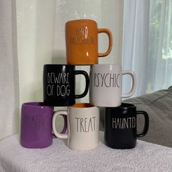 Rae Dunn Halloween Mugs