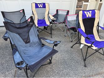 6 camping chairs