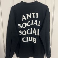 ANTI SOCIAL SOCIAL CLUB Black Sweatshirt 
