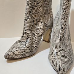 Snake Skin ankle booties