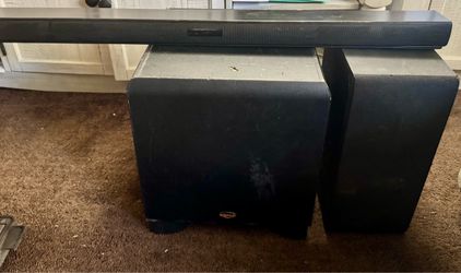 Klipsch KSW-10 subwoofer & Speaker & Sound Bar
