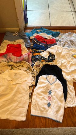 Lot of 17pcs Toddler Boy size 3T clothes swim trunks shorts T-shirts pajamas vest