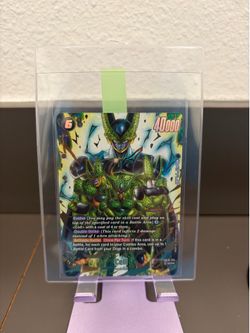 DBS Fusion World Cell FB10-123 SCR ALT ART Dragon Ball FB10 ENGLISH CROSS FORCE