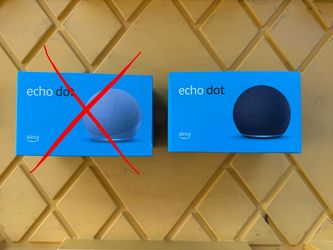 Echo Dot, Black Only Available