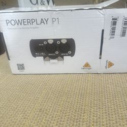 Power play P1 Personal In-Ear Monitor Amplifier