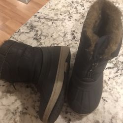 Boys Winter Warm Boots Size 9