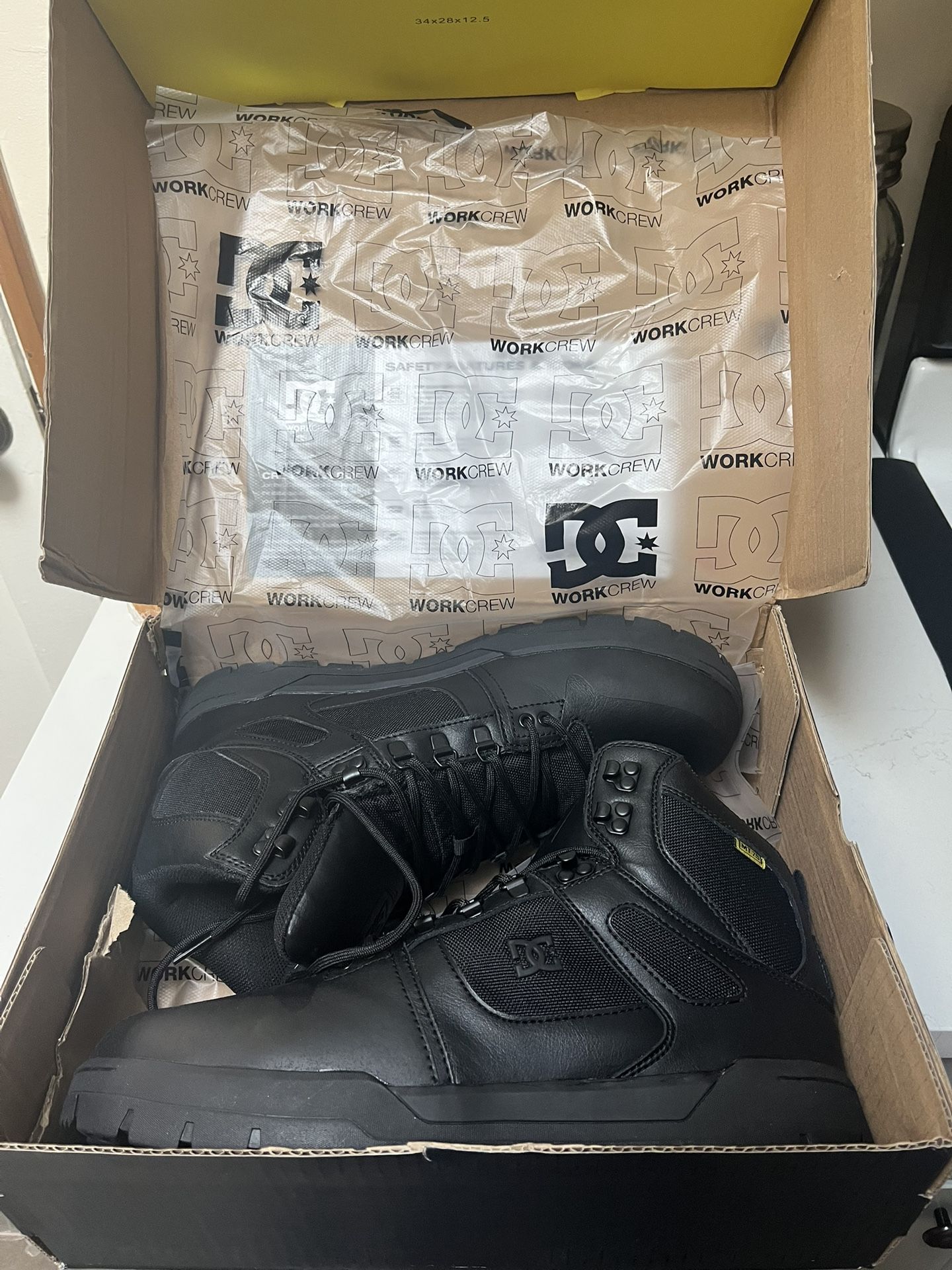 DC Shoe Co. Work Boots Composite Toe 