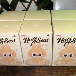 THE MONSTERS - Have a Seat Vinyl Plush 6 Blind Boxes