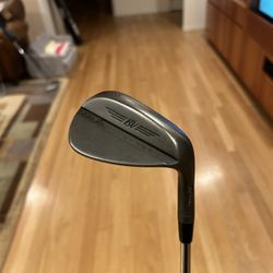 Titleist Vokey SM9 52° 08F Gap Wedge (Jet Black) w/ Project X Rifle 6.0 Shaft (Stiff) + SST PURE