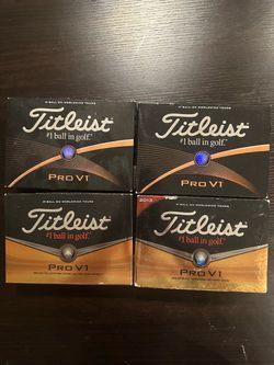 Titleist Pro V1 Gold Balls