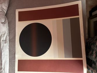 Abstract Geometric Signed Art Print