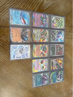 POKEMON NEW SET PITCH BLACK EX AND ILLUSTRATION RARE LOT
