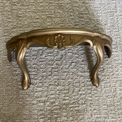 1987 Burwood Gold Wall Shelf 2625