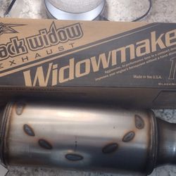 Black Widow Exhaust 'Widowmaker' 10" 2.5