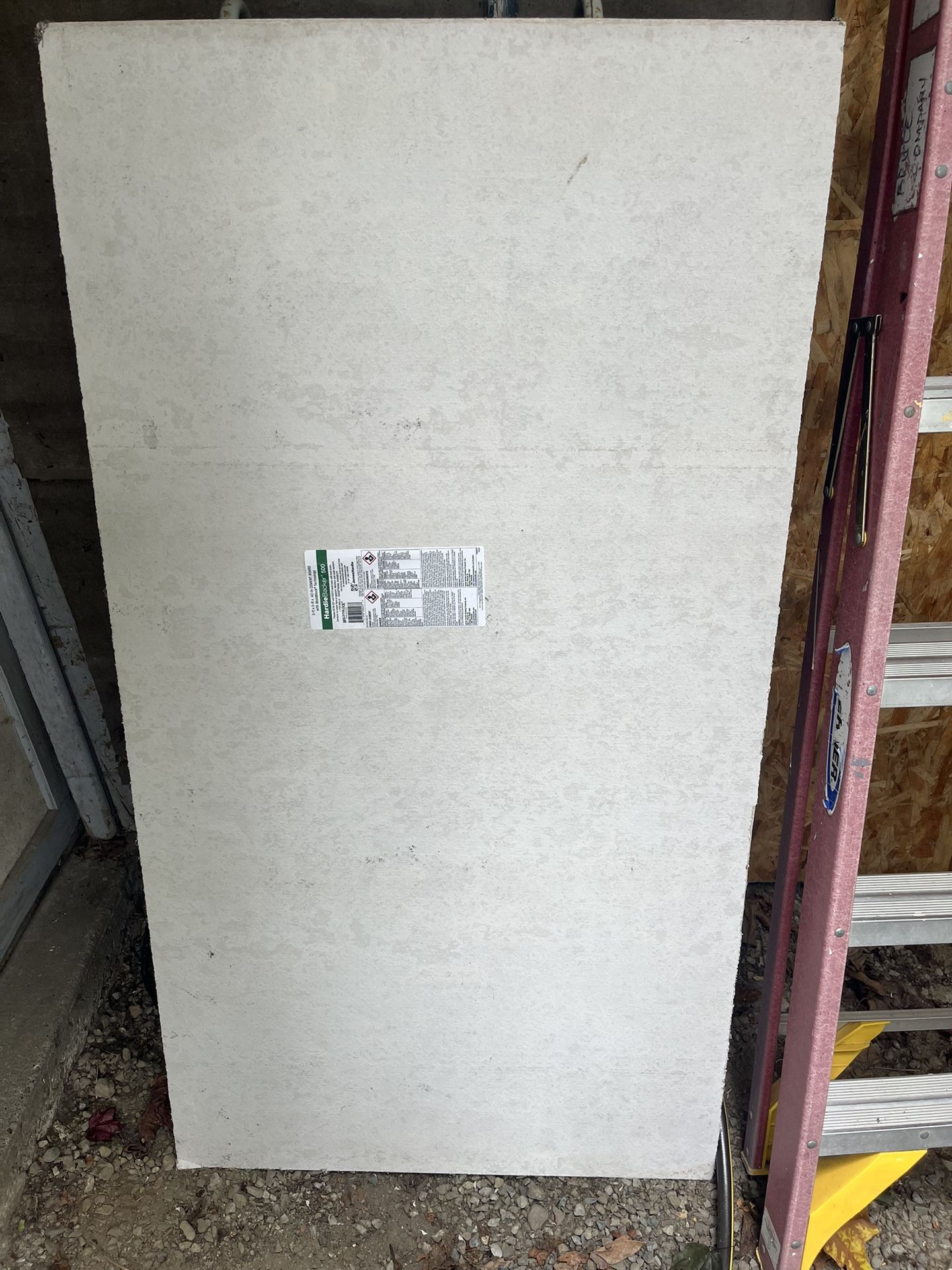 FREE!! 3 X 5 Hardi Backer
