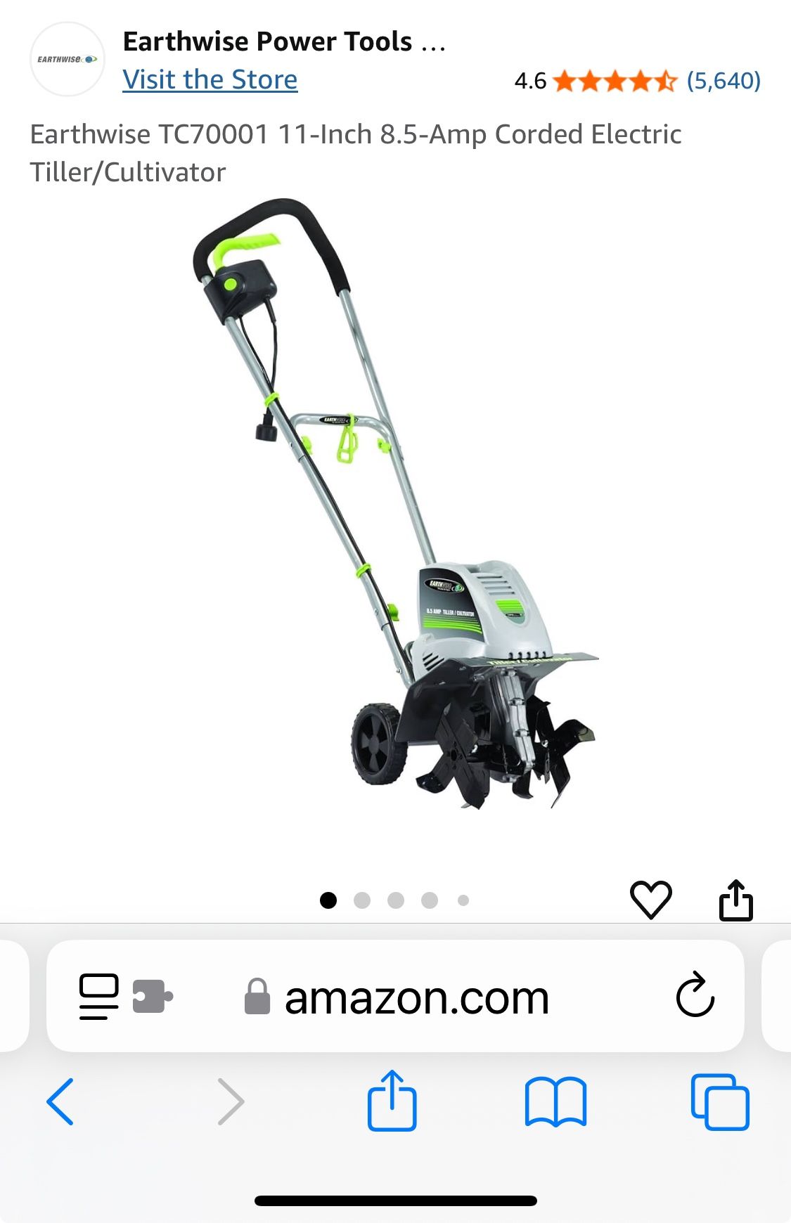 Used tiller