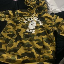Bape Hoodie Sz Small 