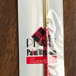 2/0 Script Cursive 42709 Plaid Essentials Paint Brush