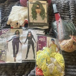 Costumes For Women 4 Kids 1 1 Dog  package all for $15