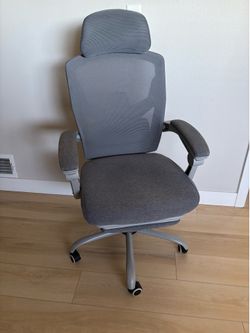 Ergonomic Office Desk Chair with Footrest for $40