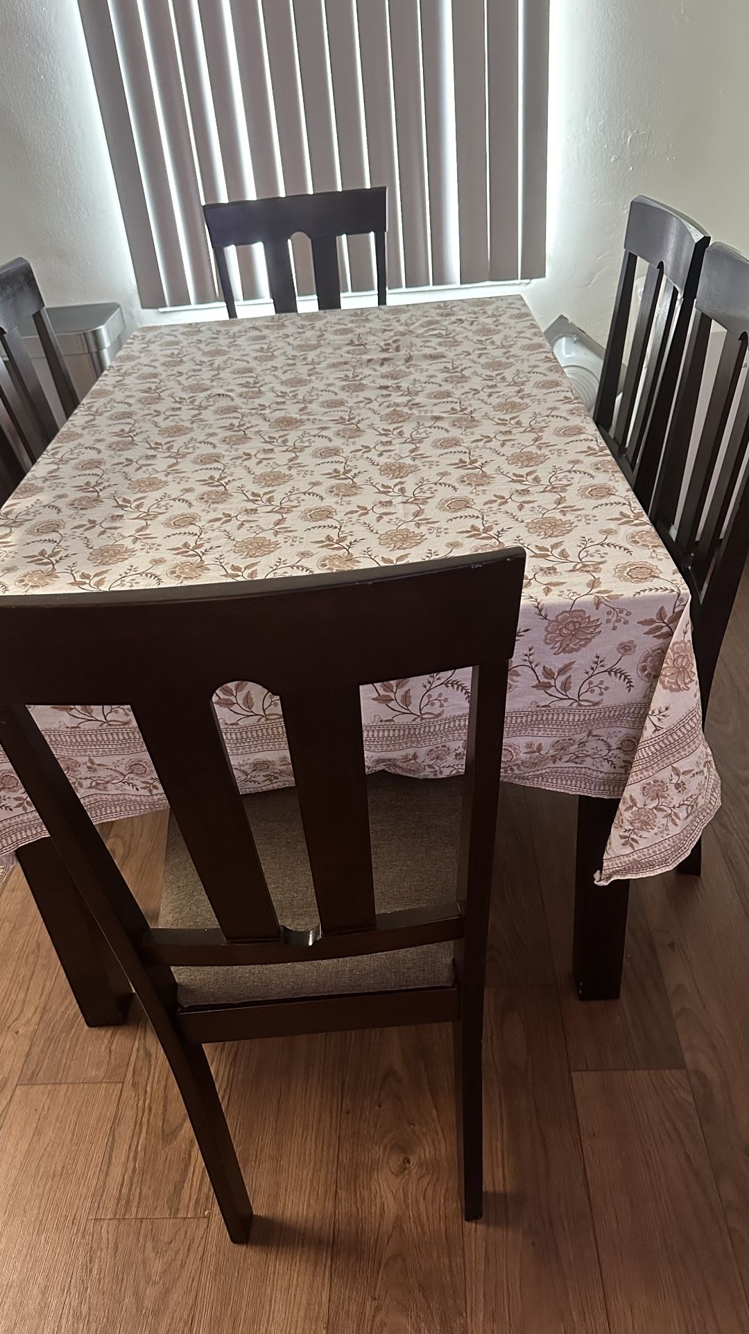 7-Piece Wooden Dining Table