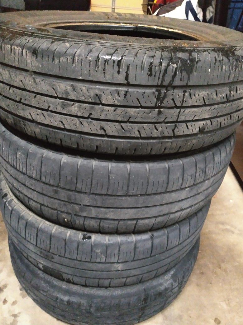 4 Used 205/70/R16 About 50% Tread Left