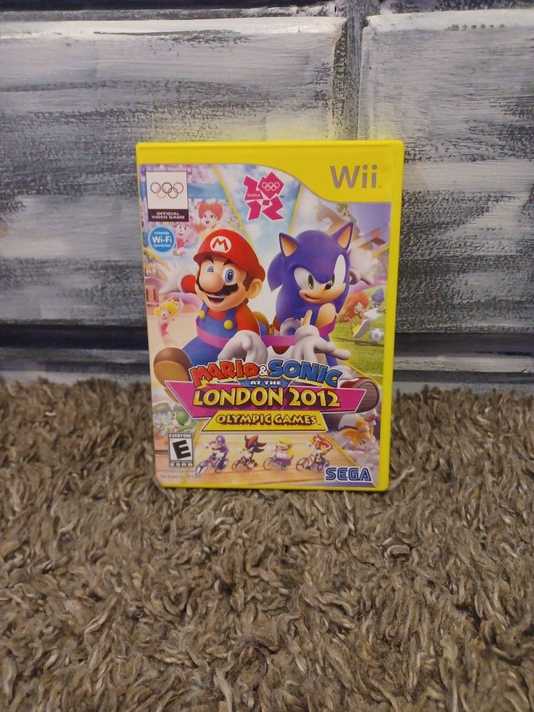 Nintendo Wii Mario And Sonic Ath The London 2012 Olympic Games