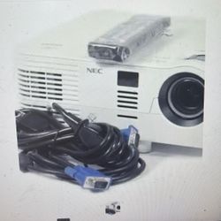 Projector NEC 2600 - Lumen High Brightness Mobile Projector NP V260 3D