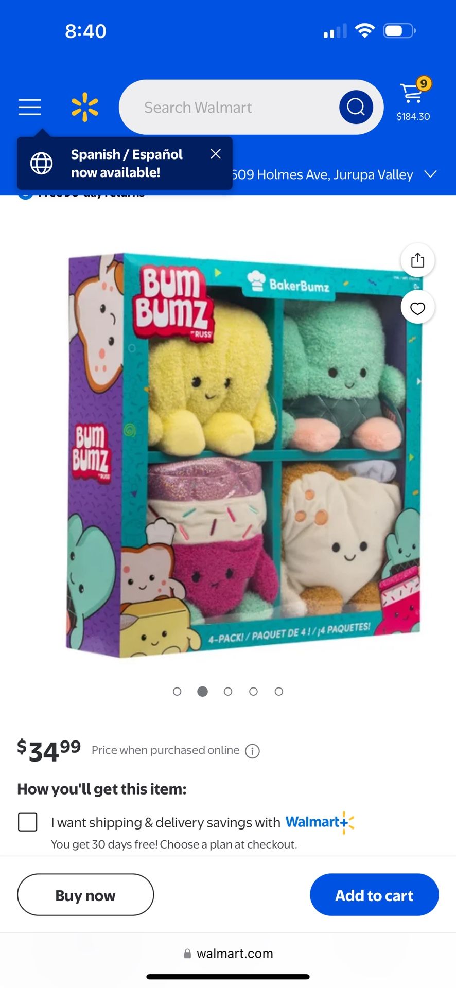 Bum Bumz Plush