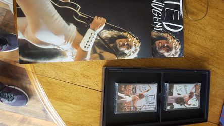 Ted Nugent 2 cassette and booklet collectiom