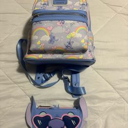 Loungefly Backpack And Wallet 