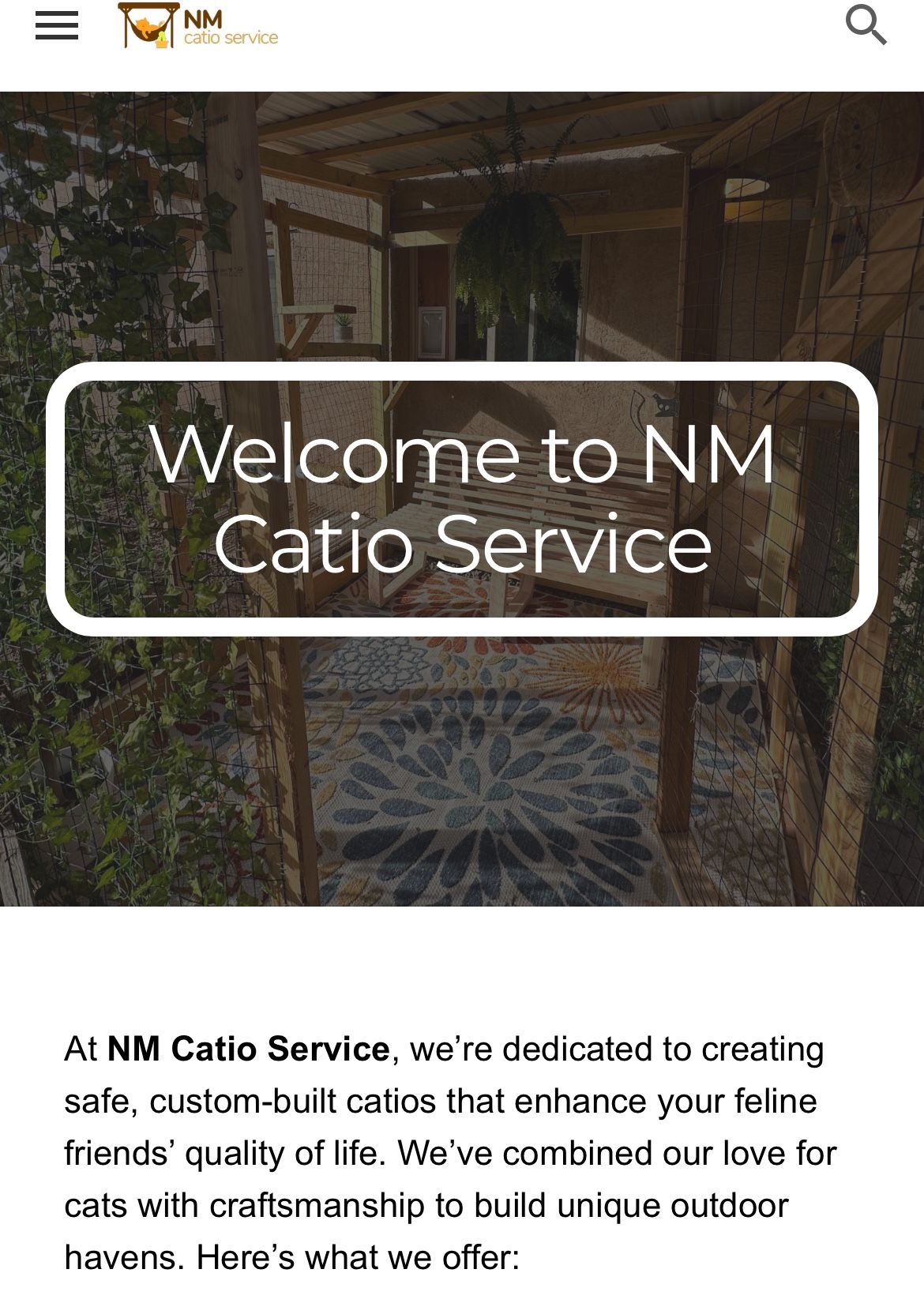 NM Catio Service and MORE!