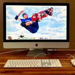 Apple iMac 27” 2019 5K Retina 8CORE i9 16GB 500GB SSD RADEON PRO 580X 8GB VRAM Graphics