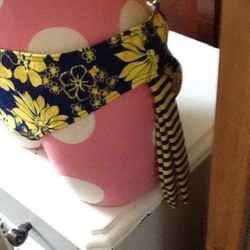 New bikini bottom with tassels size m