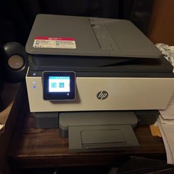 HP OfficeJet 9012 Printer & 8 Full Ink Cartridges