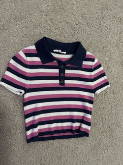 polo Crop Top