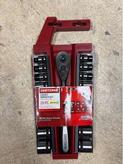 Craftsman 19 piece socket wrench set