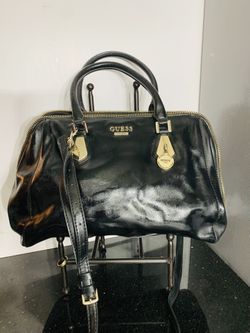 Black Guess Barrel Bag 