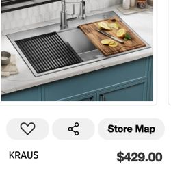 Kraus Workstation Sink Kit
