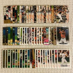 Houston Astros 70 Card Baseball Lot!