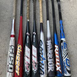 Baseball Bats 31”Have More Equipment Available 