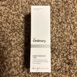 New In Box “The Ordinary” Lactic Acid 10% + HA 