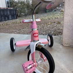 Time For Christmas! Beautiful Pink Radio Flyer 