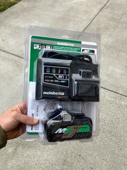 Metabo HPT 36V/18v 4.0/8.0AH MultiVolt Lithium Ion Battery & Charger