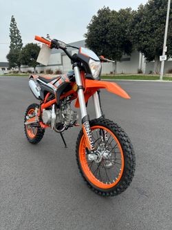 Thunder 125cc Dirt Bike | Motocross 4-Speed manual with Headlight