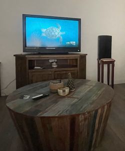 Coffee table, TV stand, side tables