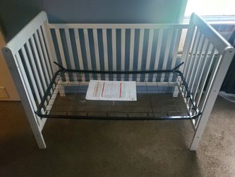 BABY CRIB + MATTRESS